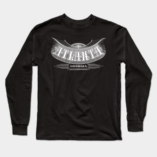 Vintage Atlanta, GA Long Sleeve T-Shirt